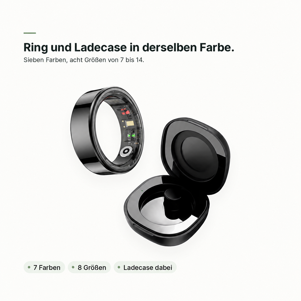 flynk R3 in Obsidian Schwarz mit schwarzem Ladecase